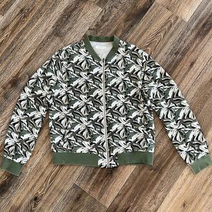 Equipment silk bomber jacket S / P
